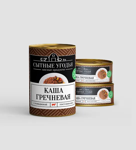 Каша гречневая с говядиной